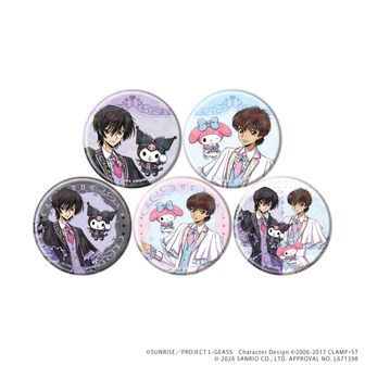 コードギアス 反逆のルルーシュ_ホロEYE缶バッジ 第3弾【BOX／8個入り