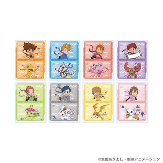 デジモンアドベンチャー_ダイカットステッカー_ 石田ヤマト＆ガブモン_