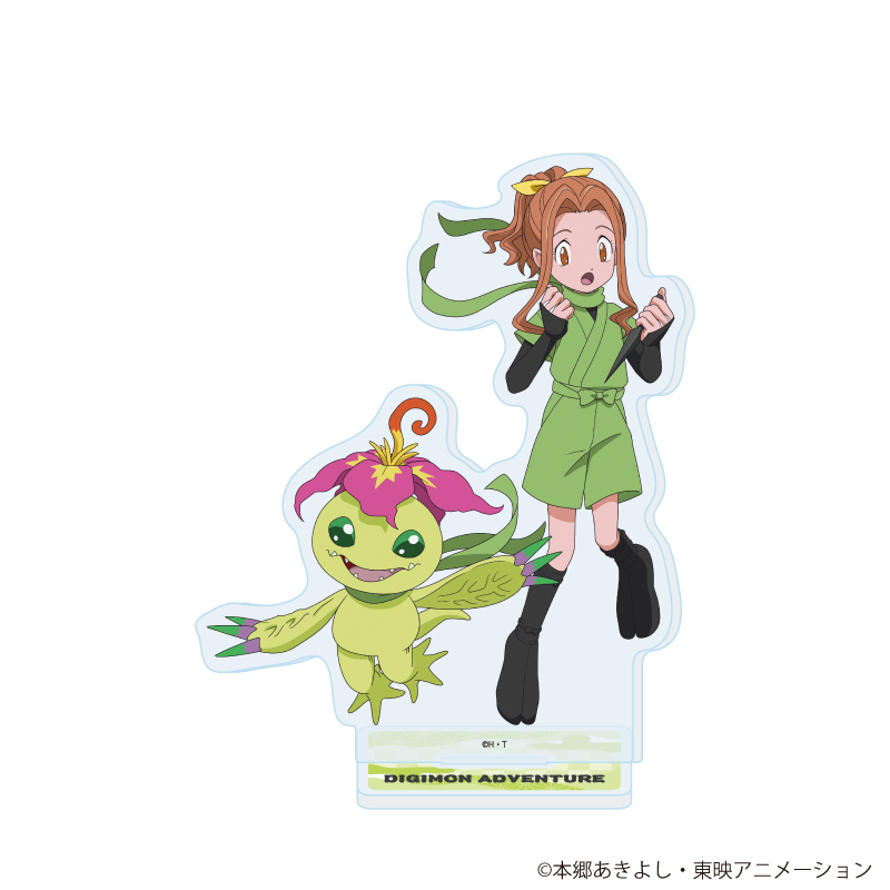 デジモンアドベンチャー_アクリルスタンド29/太刀川ミミ&パルモン 忍者