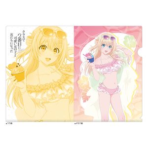 I became friends with the second cutest girl in my class - Original illustration clear file (Yu Amami/swimsuit)