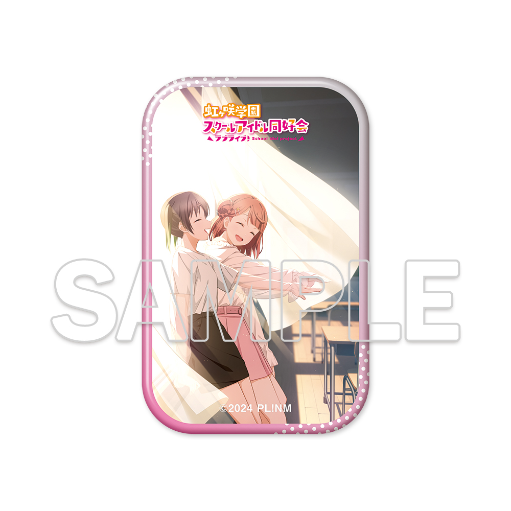 ラブライブ！虹ヶ咲学園スクールアイドル同好会_スクエア缶バッジ 侑