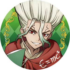Dr. Stone_ [Drawn] 쥬얼리 캔 뱃지 세트 이시가미 치쿠 (4시즌 Ver.)