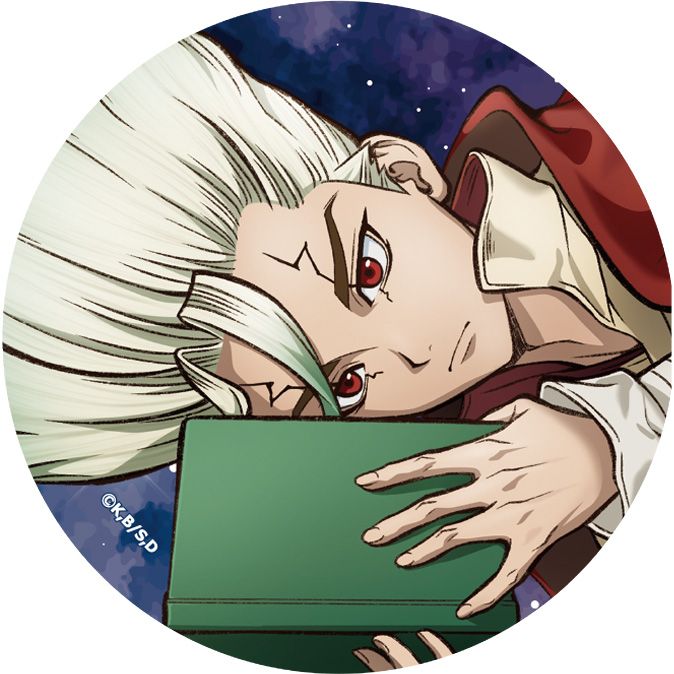 Dr.STONE_【描き下ろし】ジュエリー缶バッジセット 石神千空（4期Ver