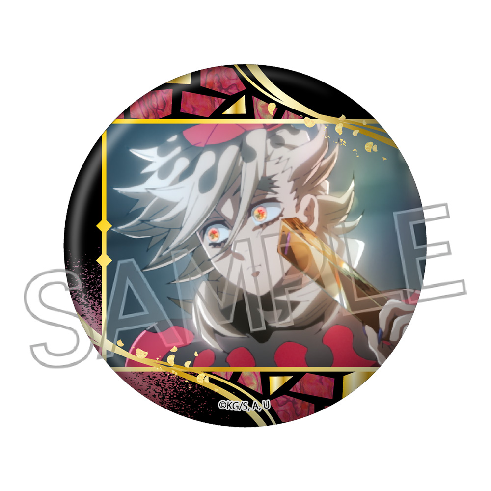 鬼滅の刃_螺鈿風シリーズ 缶バッジVol.6 童磨 | 鬼滅の刃公式グッズ