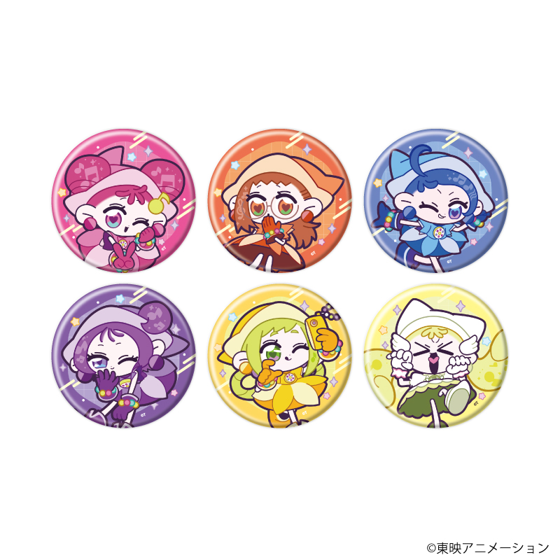 おジャ魔女どれみにょん_缶バッジ01/コンプリートセット(全6種)(公式