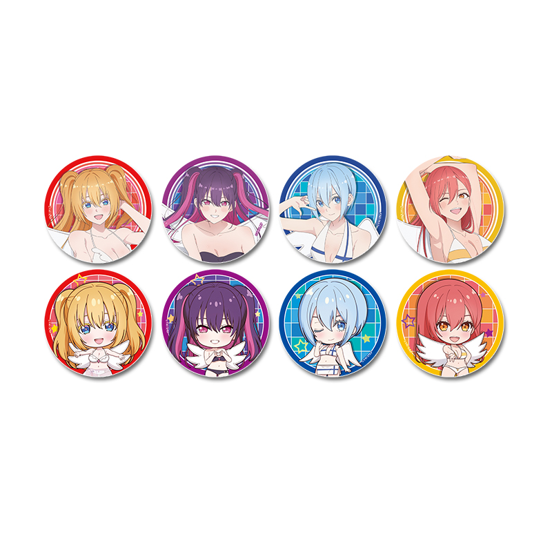 2.5次元の誘惑_トレーディング缶バッジ【水着ver.】 【BOX／8個入り