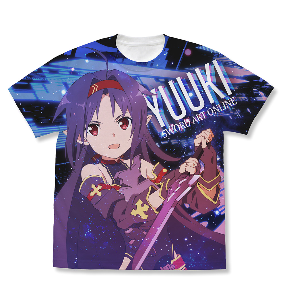 ソードアート・オンライン_XLサイズ_ユウキ フルグラフィックTシャツ