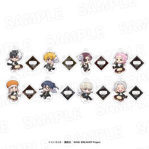 WIND BREAKER x Boteyju Group_Trading Mini Characters Stand Charms (8 types in total)