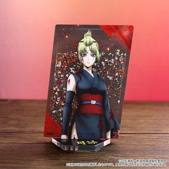 銀魂_描き下ろし 高杉晋助 片面花柄和装ver. ホログラム75mm缶バッジ