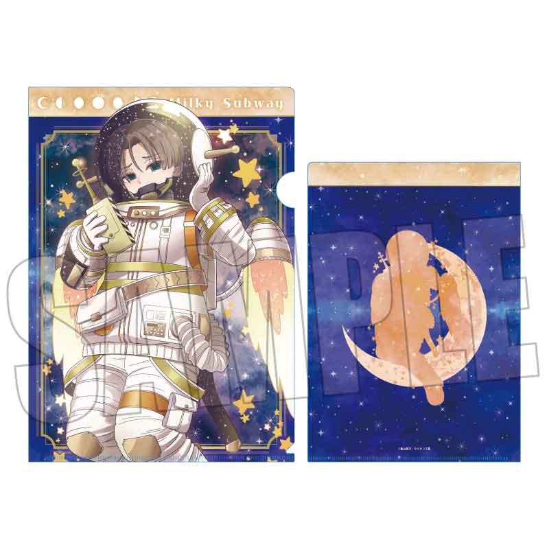 銀河特急 ミルキー☆サブウェイ_クリアファイル カート(ユニバース