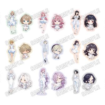 きみ死ぬ ステッカーコレクション 9パックセット アトレ ミミ シーナ きみが死ぬまで恋をしたい_Mサイズ_Tシャツ シーナ&ミミ | きみが死ぬ