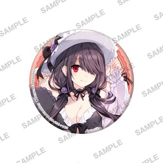 デート・ア・ライブV_トレーディング Aure Glass グリッター缶バッジ