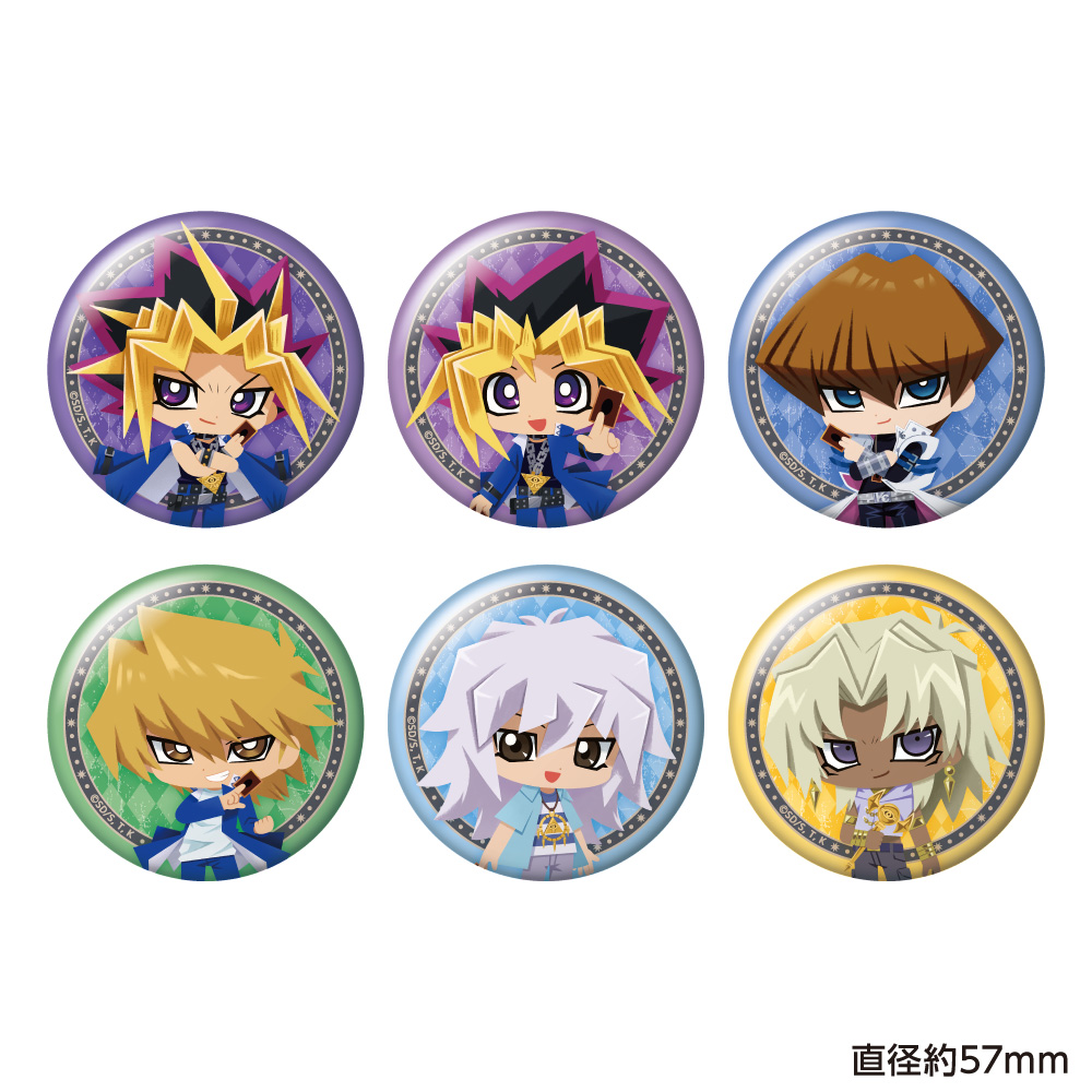 遊☆戯☆王デュエルモンスターズ_トレーディングちびキャラ缶バッジ