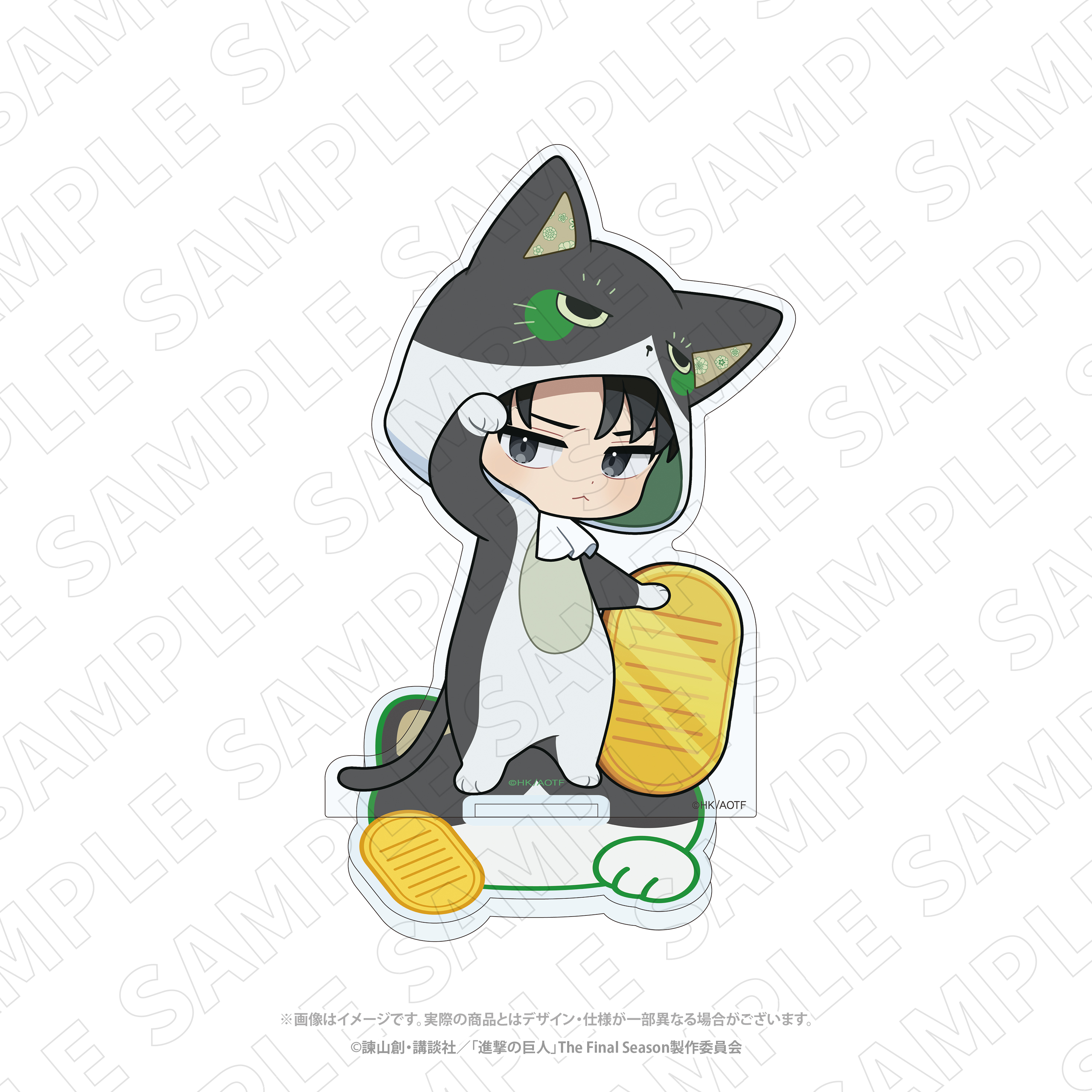 진격의 거인_<마음 고양이> BIG아크릴스탠드(리바이)
