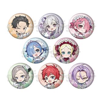 Re:ゼロから始める異世界生活_ふわみん缶バッジ エキドナ | Re:ゼロ
