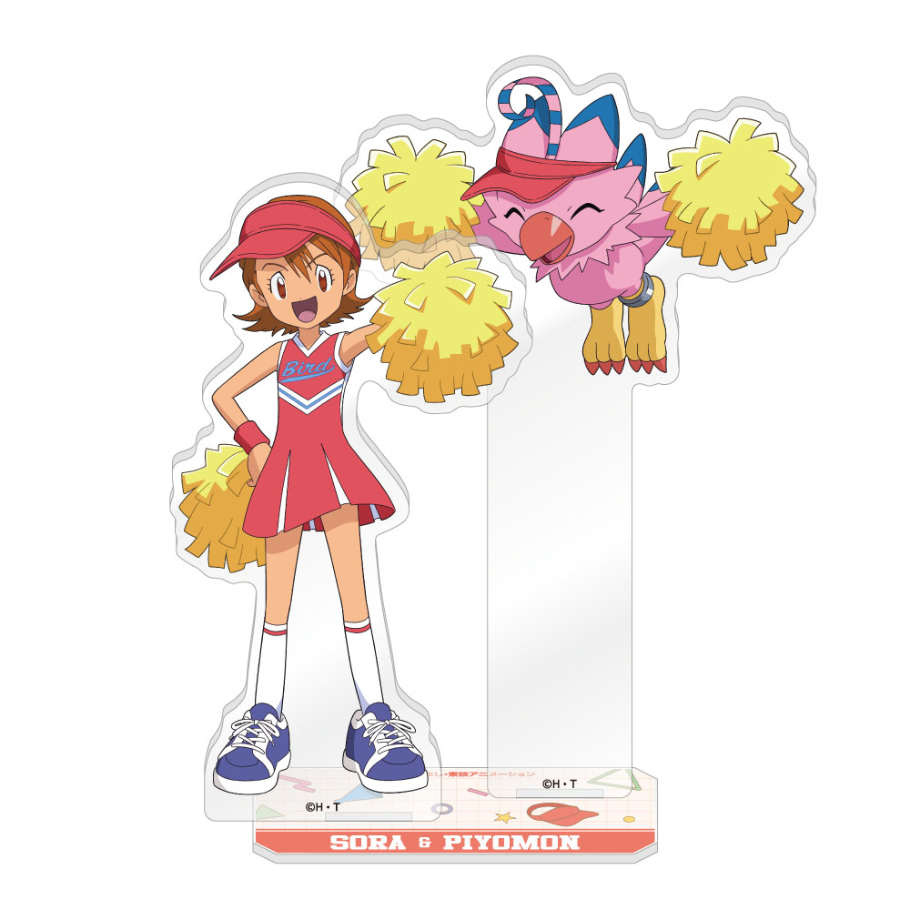 デジモンアドベンチャー_ペアアクリルスタンド / 武之内空＆ピヨモン