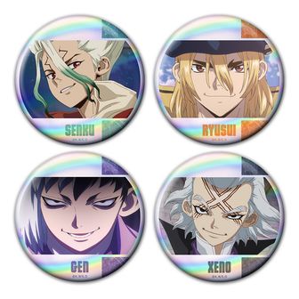 Dr.STONE（ドクターストーン） 缶バッジ | 公式グッズ通販 colleize