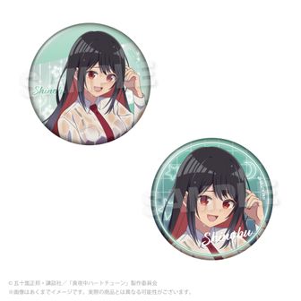 雨月しのぶ まとめ売り アクスタ 缶バッジ 真夜中ハートチューン マヨチュー 真夜中ハートチューン_缶バッジセット 雨宿りver. 雨月 しのぶ