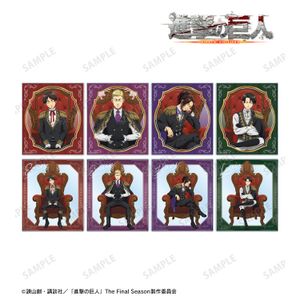 Attack Titan_Newly illustrated Dreaming Throne ver. Trading Acrylic Card (Unit/Complete Box) [Box/8 packs]
