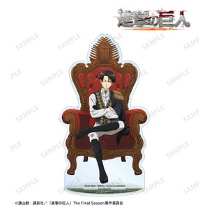Attack Titan_Newly drawn illustration: Levi - Dreaming Throne - Colored version - Extra Large Acrylic Stand