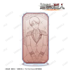 Attack Titan_Newly drawn illustration: Eren Dreaming of the Throne - Line art version - Extra-large acrylic Stand