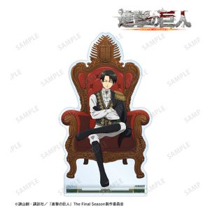 Attack Titan_Newly drawn illustration: Levi Dreaming of the Throne - Colored version - BIG Acrylic Stand