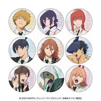 劇場版 チェンソーマン レゼ篇_ロングスクエア缶バッジ 早川アキ／レゼ