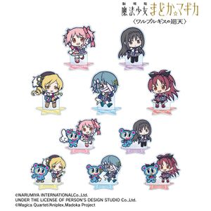 Puella Magi Madoka Magica the Movie: Walpurgis Night - ANGEL BLUE Collaboration Trading Chibi Character Acrylic Stand(Unit/Complete Box/10 packs included)