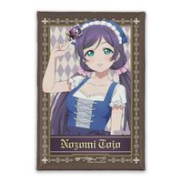 ラブライブ!_描き下ろし 東條 希 スクエア缶バッジ ディアンドルVer