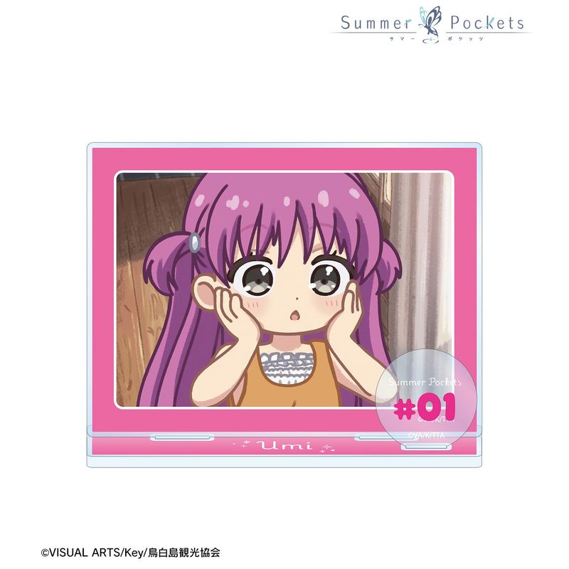 Summer Pockets_加藤うみ ゆるコマ パーツ付きBIGアクリルスタンド ver