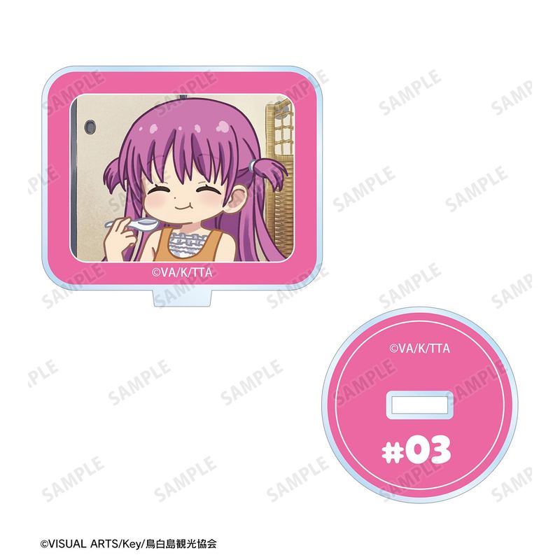 Summer Pockets_加藤うみ ゆるコマ アクリルスタンドマルチバッジ ver