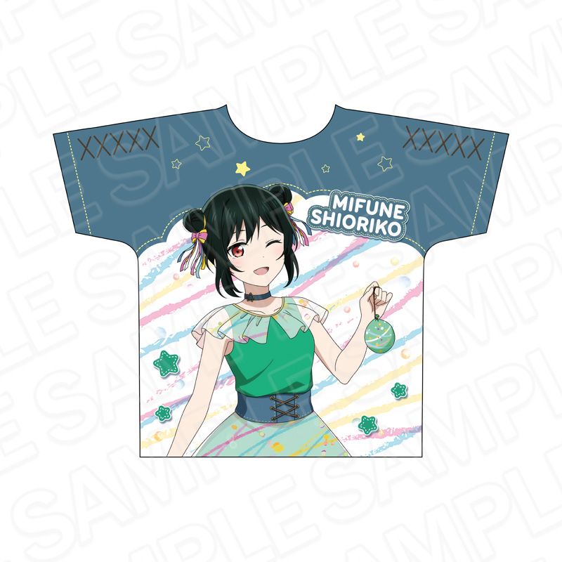 フルグラフィックTシャツ　三船栞子ODAIBAND ver ラブライブ!虹ヶ咲学園スクールアイドル同好会_フルグラフィックT