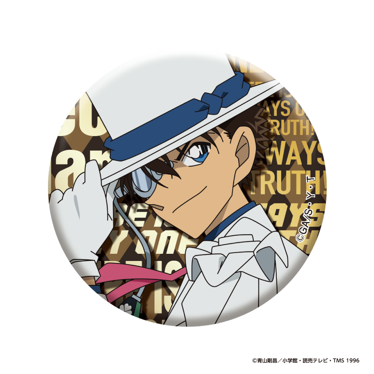 名探偵コナン_メタリック缶バッジ vol.4(怪盗キッド) | 名探偵コナン
