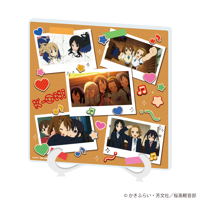 けいおん！_アクリルアートボード01/集合デザイン(場面写イラスト