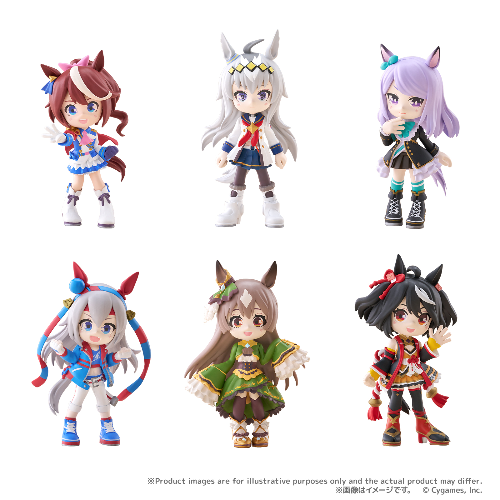 『コンプリート』ウマ娘 キャラクター ミニフィギュアセット 23体＋ケース付 ウマ娘 プリティーダービー_PalVerse vol.2 【コンプリートBOX／6個
