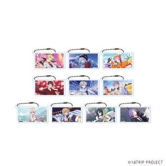 エイトリ　18TRIP　まとめ売り　ルームキーホルダー　コンプリートセット 18TRIP_アクリルキーホルダー10/コンプリートセット(全10種)(公式