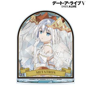 Date A Live V-shaped Origami Tobiichi Aure Glass BIG Acrylic Stand