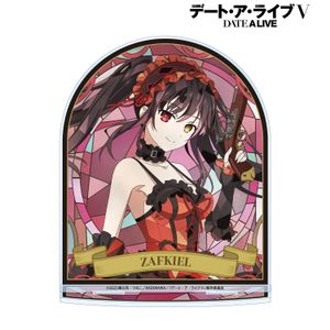 Date A Live V-shaped Kurumi Tokisaki Aure Glass BIG Acrylic Stand