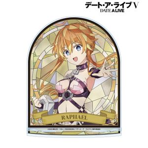 Date A Live V-shaped Kaguya Yamai Aure Glass BIG Acrylic Stand