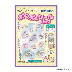なんでもいきもの_ぷくぷくシールパック　【BOX／20パック入り】