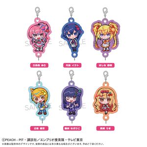しゅごキャラ！_連結ミニアクリルキーチェーン フルーツ Ver.　【コンプリートBOX／6個入り】