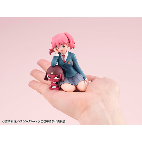 激レア ケロロ軍曹 夏海 幼少期 ギロロ アクリルスタンドキーホルダー ケロロ軍曹☆_Melty Princessてのひら夏美＆ギロロ | ケロロ軍曹公式