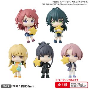 学園アイドルマスター_BUSHIROAD THE BOX　むぎゅみにコレクションフィギュア vol.1　【コンプリートBOX／6個入り】