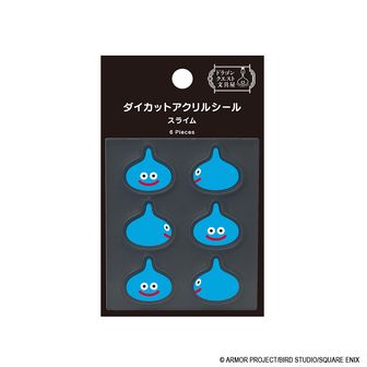 ドラゴンクエスト ドラゴンクエスト文具屋 ダイカットアクリルシール スライム