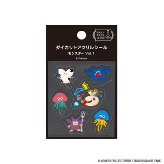 ドラゴンクエスト ドラゴンクエスト文具屋 ダイカットアクリルシール モンスター Vol.1