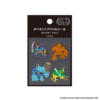ドラゴンクエスト ドラゴンクエスト文具屋 ダイカットアクリルシール モンスター Vol.2