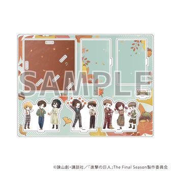 進撃の巨人 紅葉ver. アクリルジオラマ