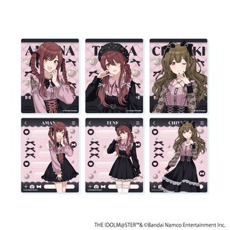 シャイニーカラーズ トレーディングアクリルカード（描き下ろしイラスト） コンプリートセット／全6種・6個入り