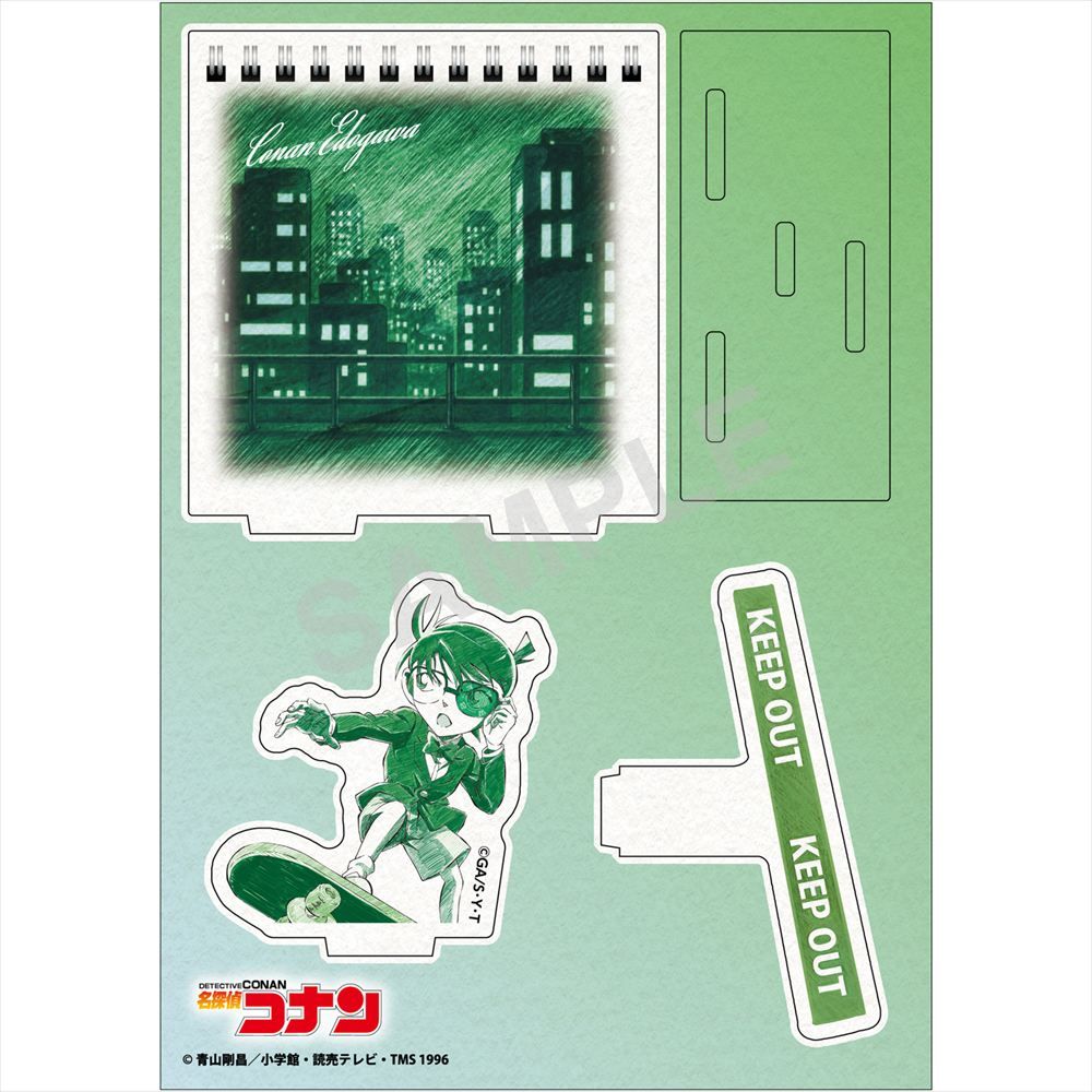 ペンシルアート 木製ジオラマコレクション 江戸川コナン