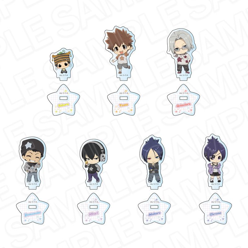 トレーディングミニアクリルスタンド STAR デフォルメver. ランダムミニアクリルスタンド／7個入りコンプリートセット
